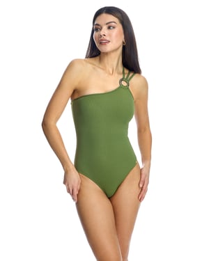 Bañador mujer anudado al hombro W241111