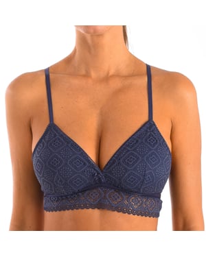 Sujetador bralette de encaje sin aros Kim mujer
