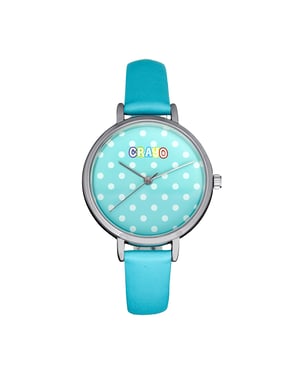 Reloj con correa de puntos Crayo