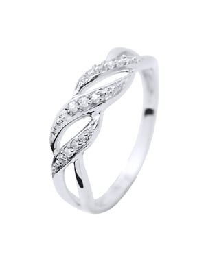 Diamantes de anillo 0.040 cts oro amarillo