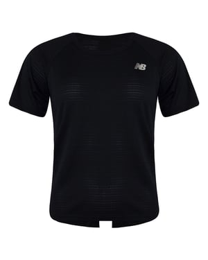 NUEVA BALECHA Camiseta de rendimiento total de cuello redondo de manga corta WT03154 BK