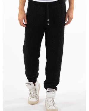 Takeshy Kurosawa Pantalones Boucle Hombre Negro