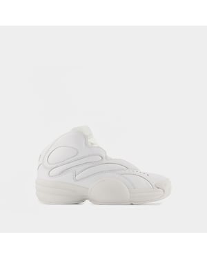 Aw Hoop Sneakers - Alexander Wang - Piel - Blanco