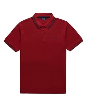 Ben Sherman Twin Tipped Mens Red Polo