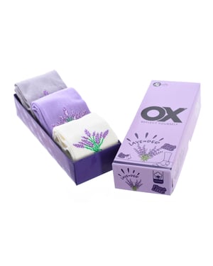 Pack de 6 calcetines bajos OX con aromas frescos talla única 36-41