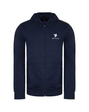 Devoto London Pacey Mens Navy/White Track Jacket