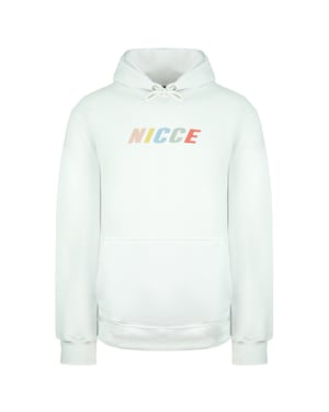 Nicce manga larga jueve blanco para hombre innumerable sudadera con capucha 211 1 02 05 0002