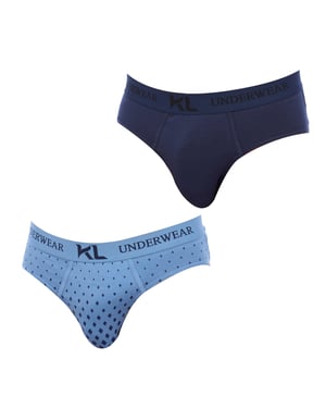 Pack 2 Slips Básicos tejido transpirable KLS2 hombre