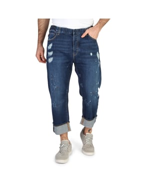 Pantalones rectos con dobladillos 3Z1J09 hombre