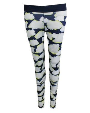 Adidas Stella para mujeres marina/leggings blancos