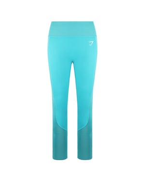Gymsshark Apex para mujer Leggings de color verde azulado