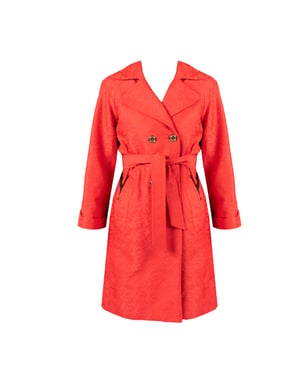 Pinko Abrigo Tandil de mujer rojo