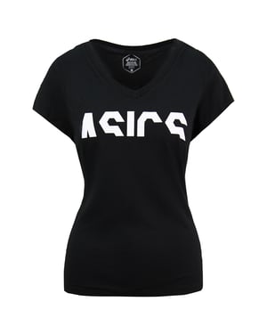 Asics Essentials GPX Camiseta negra para mujer