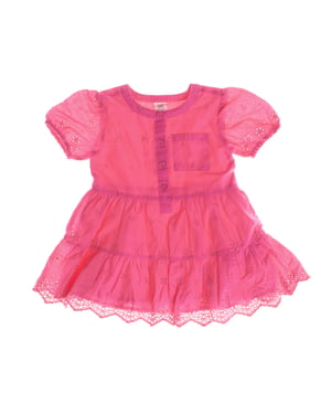 Vestido manga corta 602088 niña