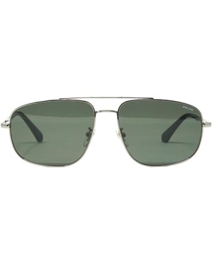 Police SPLE04M 0509 Gafas de sol plateadas
