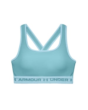 Under Armour Corssback Sujetador deportivo Mid azul para mujer