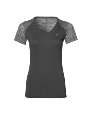 Asics Motion Cool Fuzex Womens Grey Camiseta