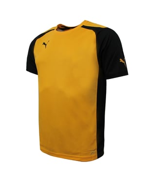 Puma Speed ​​Jersey Training Gym Sports Camiseta Amarillo - Hombre