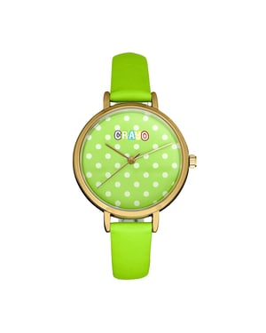 Reloj con correa de puntos Crayo