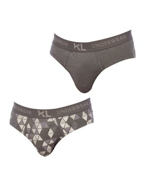 Pack 2 Slips Básicos tejido transpirable KLS2 hombre