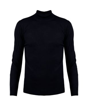 Xagon Man Suéter Turtleneck del hombre azul oscuro
