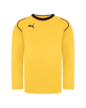 Puma V5.08 Camisa de fútbol de masa amarilla de la tripulación de manga larga 700472 07