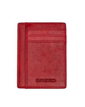 Cartera de bolsillo frontal de cuero genuino Breed Chase