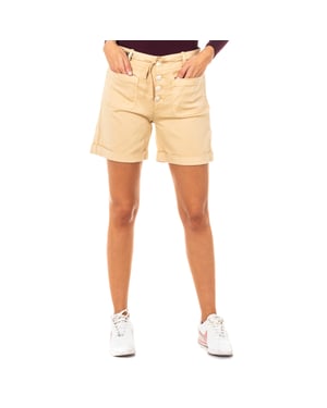 Short con bajos con dobladillo y trabillas para cinturón LWB001 mujer