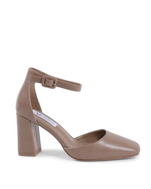 19V69 Italia Zapato de Tacón con Correa al Tobillo para Mujer Beige