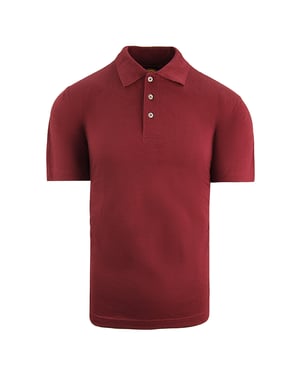 Dickies para hombre Borgoña polo