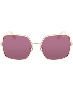 Tom Ford FT1006 32Y Gafas de sol doradas Raphaela