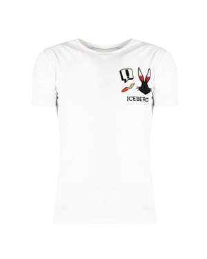 Iceberg T-Shirt del hombre Blanco
