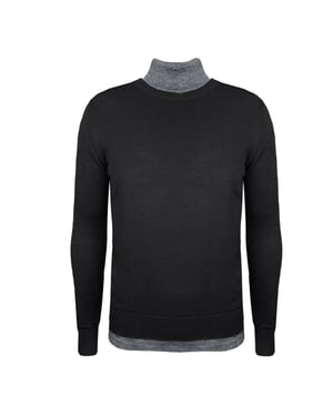 Xagon Man Suéter del hombre negro