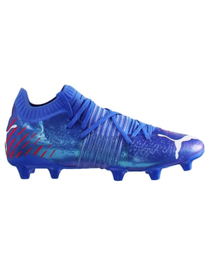 Puma Future Z 1.2 FG/Ag Blue Mens Boots de fútbol