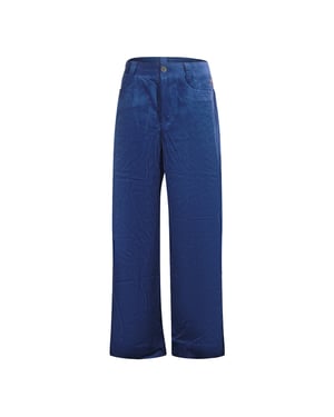 Parajumpers Pantalon Lorenza Eclipse De Pana Azul Marino Oscuro