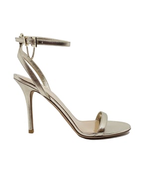 Sandalias de tacón de piel Valentino
