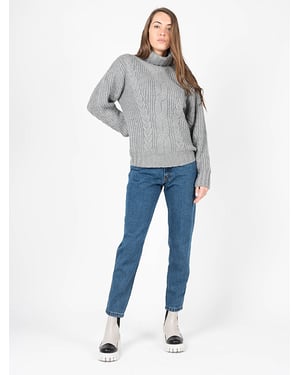 Silvian Heach Jersey Mujer Gris