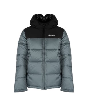 Champion Chaqueta Down Jacket del hombre negro, verde