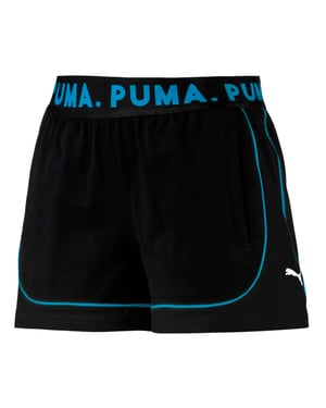 Puma Chase Womens Shorts Entrenamiento Running Black 578030 61