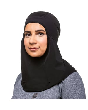 Trekmates Haya Hijab para Mujeres, Negro