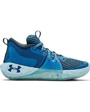 Under Armour GS EMBIID 1 Niños Entrenadores de baloncesto azul