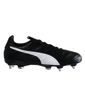 Puma King Platinum 21 MXSG Botas de fútbol de hombre negro
