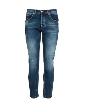 Takeshy Kurosawa Jeans Regular Hombre Azul