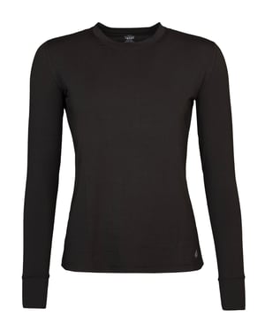 Camiseta Térmica Mujer | Camiseta Manga Larga Invierno | Camiseta Térmica Mujer - Negro
