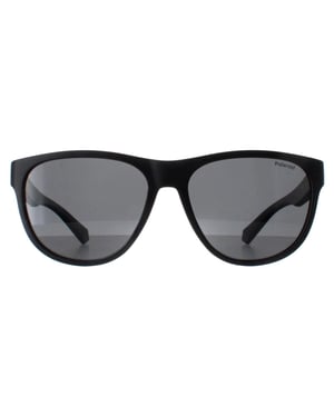 Gafas de sol polarizadas Polaroid PLD 2156/S 003 M9 negro mate gris