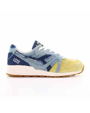 Diadora n9000 x lc23 entrenadores de hombres de mezclilla