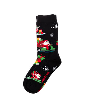 Calcetines caña alta y puño antipresión WJFLSFUNCH07-MULTICOLOR mujer