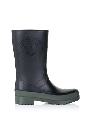 Botas de goma Dior negro