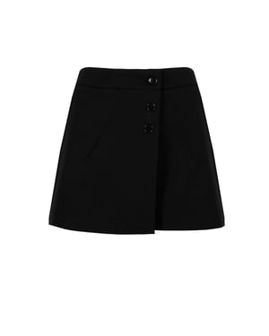 Silvian Heach Shorts Mujer Negro