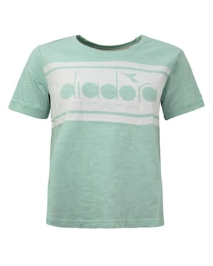 Camiseta de menta para mujer diadora Sportswear